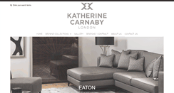 Desktop Screenshot of katherinecarnaby.com